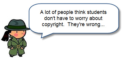 Students need to pay attention to copyright